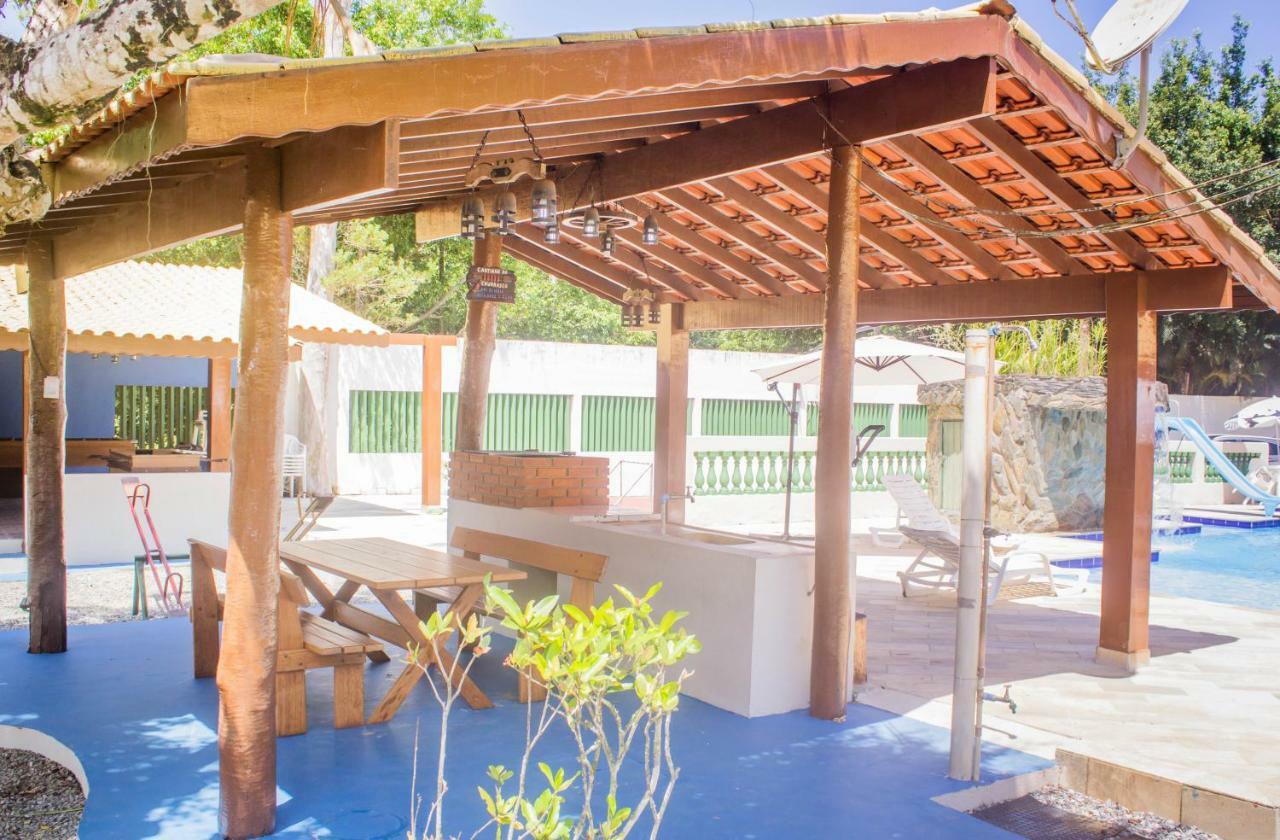 Pousada Recanto Garca Vermelha Peruibe Guarau Exterior foto