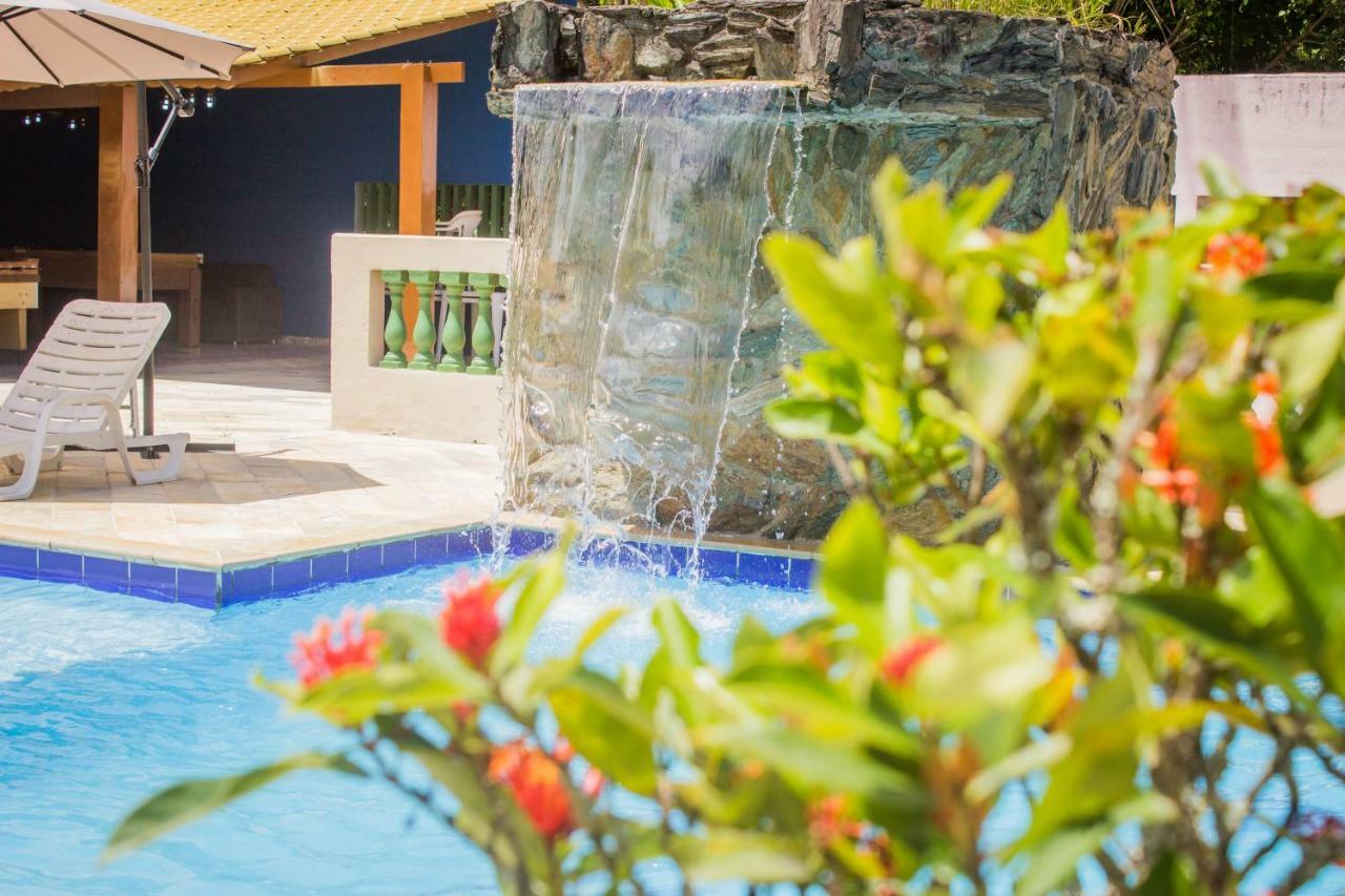 Pousada Recanto Garca Vermelha Peruibe Guarau Exterior foto