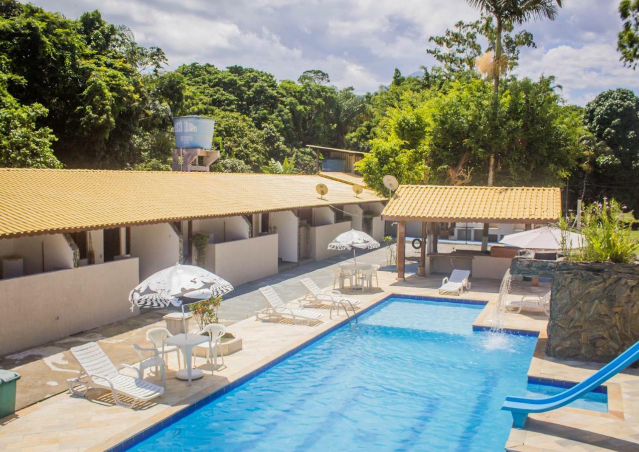 Pousada Recanto Garca Vermelha Peruibe Guarau Exterior foto